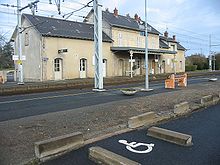 La gare de Saint-Sébastien.