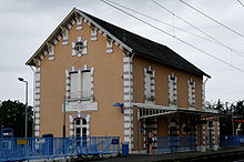 La gare de Gièvres.