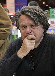Gilbert Collard au Salon du livre de Paris en mars 2010.