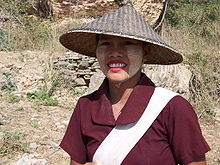 Jeune fille birmane