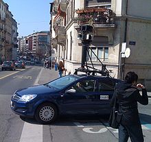 Voiture Google Street View à Genève