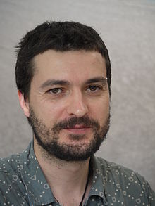 Guillaume Bianco en dédicace à la Comédie du Livre en 2010.