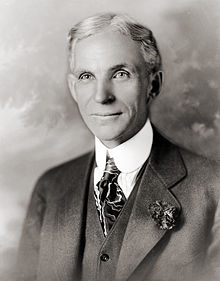Portrait d'Henry Ford réalisé par Fred Hartsook en 1919.
