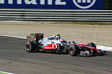 Photo de Jenson Button à Monza en 2011