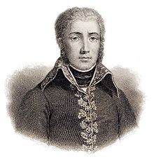 Portrait gravé du général Jean Victor Marie Moreau, portant son uniforme.