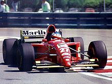 Photo de la Ferrari 412 T2 de Jean Alesi au Grand Prix du Canada 1995