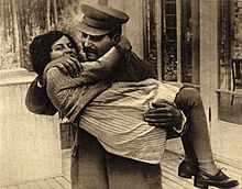 Svetlana avec son père Staline en 1935.