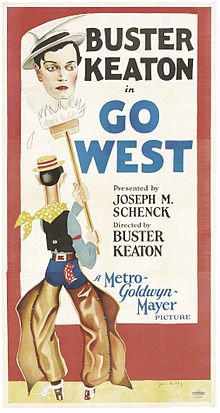 Accéder aux informations sur cette image nommée Keaton Go West 1925.jpg.