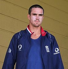 Photographie représentant de Kevin Pietersen en 2006.