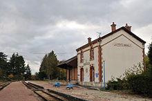 La gare de La Ferté-Imbault.