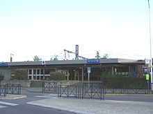 La gare de La Verrière.