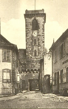 La tour de l'ancien château de Wasselonne vers 1900..png