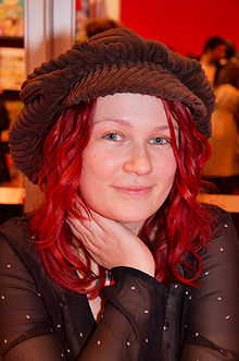 Laurel au Salon du livre de Paris en mars 2008