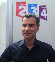 Laurent Luyat à Rodez pendant le Tour de France 2010.