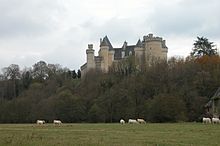 Le château de Chabenet.