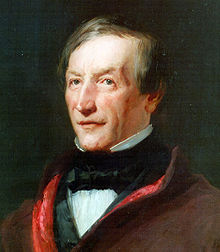 Portrait de Lenné par Carl Joseph Begas (1850)