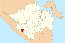 Lokasi Sumatera Selatan Kota Pagar Alam.svg