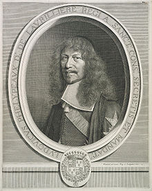 Portrait de Louis Phélypeaux de La Vrillière par Robert Nanteuil, 1662