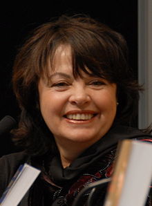 Louise Portal lors du Salon international du livre de Québec en 2010