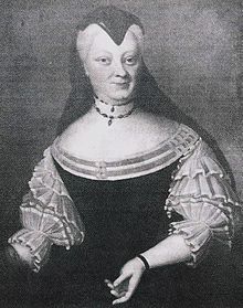 Louise Phélypeaux de La Vrillière porte le grand deuil de son mari, le comte de Plélo