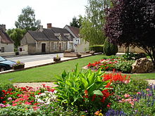 Le jardin de la mairie.