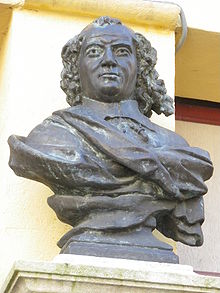 Statue de Nicolas Saboly à Monteux (Vaucluse)