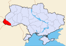 La Transcarpathie forme la pointe ouest de l’Ukraine, touchant la Roumanie, la Slovaquie, la Hongrie et la Pologne