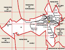 Accéder aux informations sur cette image nommée Mapa santiago papasquiaro.JPG.