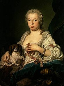 Marie-Barbara de Portugal, par Jacopo Amigoni - 1758