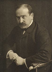Max Warburg en 1905, photographie de Rudolf Dührkoop