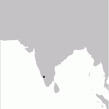 Melanophidium bilineatum map.PNG