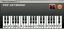 Capture d'écran de Neo Keyboard