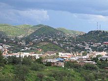 Vue générale de la ville de Nogales
