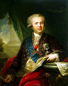 Portrait du prince Bezborodko par Johann Baptist Lampi (en)
