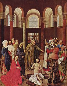 Ouwater, Aelbert van - The Raising of Lazarus - c. 1445.jpg