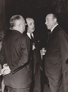René Nicoly, André Malraux, Pierre Bourgeois