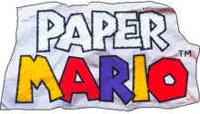 Logo de Paper Mario