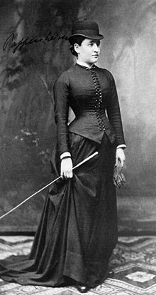 Bertha Pappenheim en 1882.