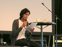Jonas Hassen Khemiri au festival Peace & Love de Borlänge en 2010