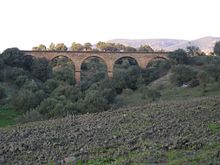 Pont ferroviaire de la période coloniale à Azazga