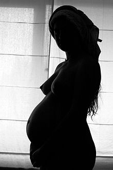 Pregnant woman black and white shadows.jpg