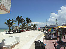 Accéder aux informations sur cette image nommée Progreso Beach.jpg.