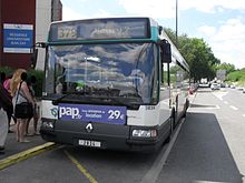 Un bus de la ligne 379 à La Croix de Berny en 2010.