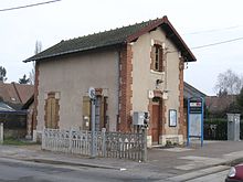 La gare du Faubourg-d'Orléans.