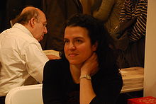 Layla Demay au Salon du Livre de Paris, le 17 mars 2009.