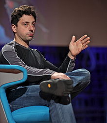Sergueï Brin à la conférence TED 2010.