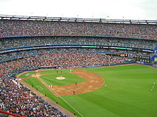 Match de baseball au Shea Stadium