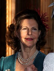 S.M. la reine Silvia de Suède, le 20 janvier 2011.