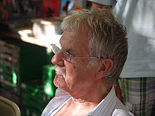 Hermann Huppen au festival de Solliès-Ville en aout 2009.