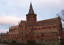 vue extérieure d’une cathédrale